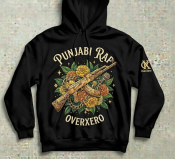 Desi Punjabi Rap Graphic Hoodie | Overxero